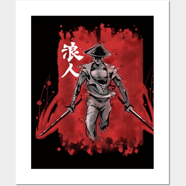 Ronin Wall Art by Rorus007